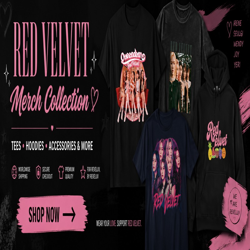 A Look Inside the Red Velvet Official Store Collection